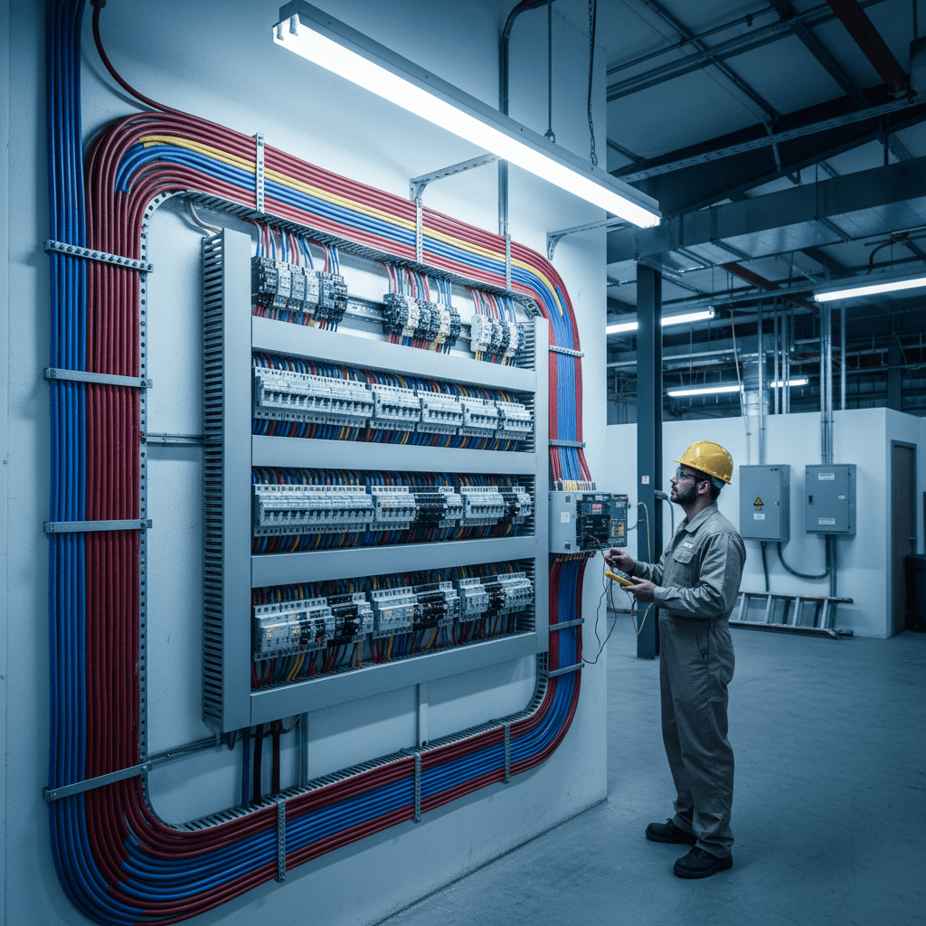 Commercial electrical panel and maintenance